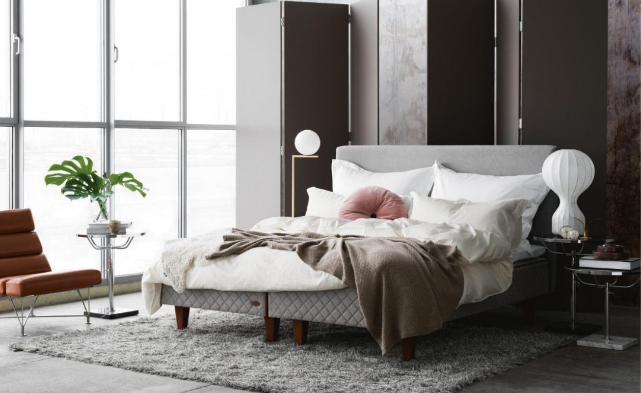 bed designed by Duxiana for Duxiana Design Team
