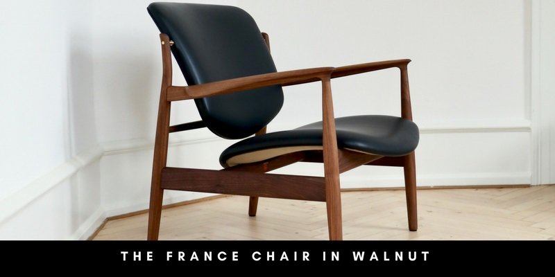 Designer France Chair in Walnut - Danish Design Co Singapore