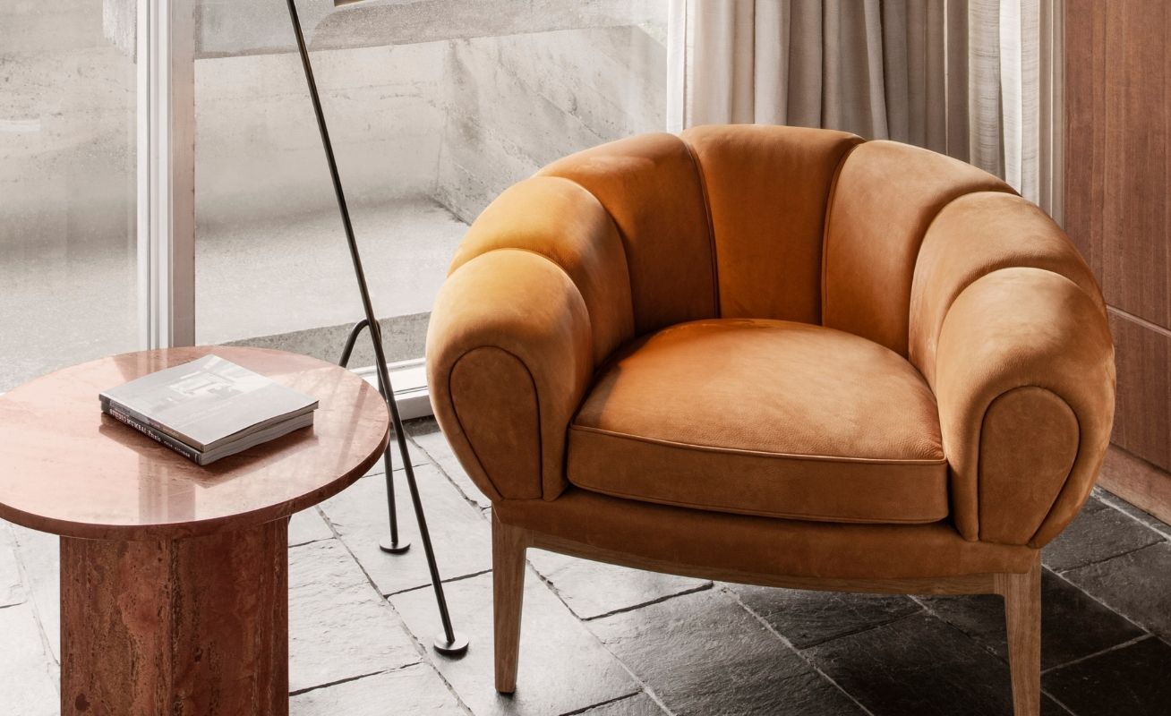 Gubi Croissant Lounge Chair - Danish Design Co Singapore