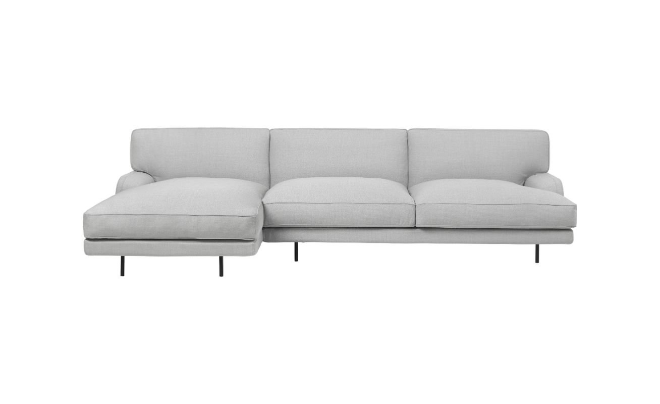 The Flaneur Sofa by Danish-Italian duo GamFratesi is given a modern expression from its archetypical inspiration of the traidtional roll arm chair. It is indisputably comfortably, while maintaining the precise silhouettes of a Scandinavian design. The sofa is emphasized by immaculate 3mm piping around the seats that gives it its minimal yet holistic look.