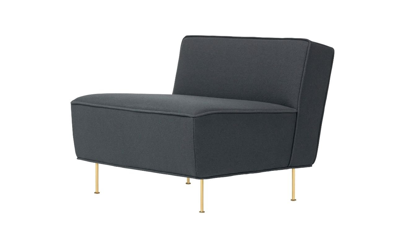 Gubi Modern Line Lounger Chair - Danish Design Co Singapore
