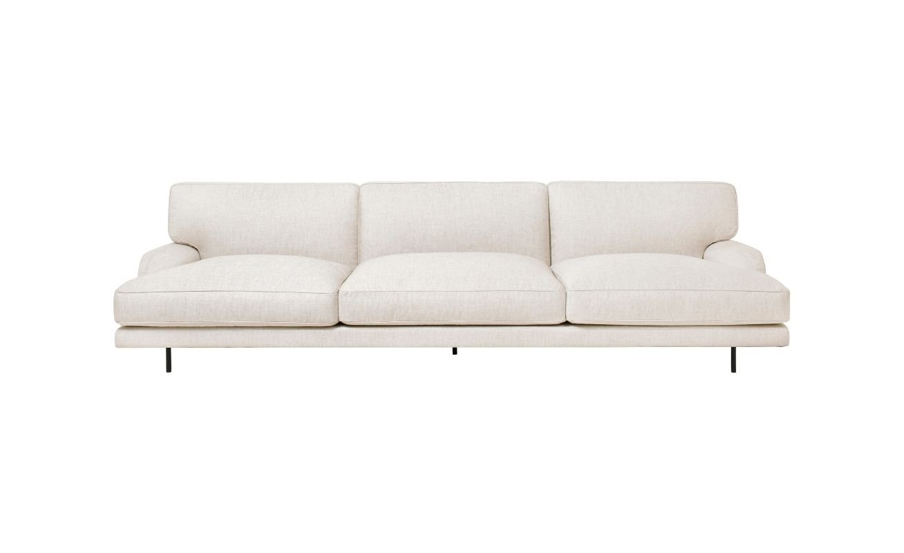 The Flaneur Sofa by Danish-Italian duo GamFratesi is given a modern expression from its archetypical inspiration of the traidtional roll arm chair. It is indisputably comfortably, while maintaining the precise silhouettes of a Scandinavian design. The sofa is emphasized by immaculate 3mm piping around the seats that gives it its minimal yet holistic look.