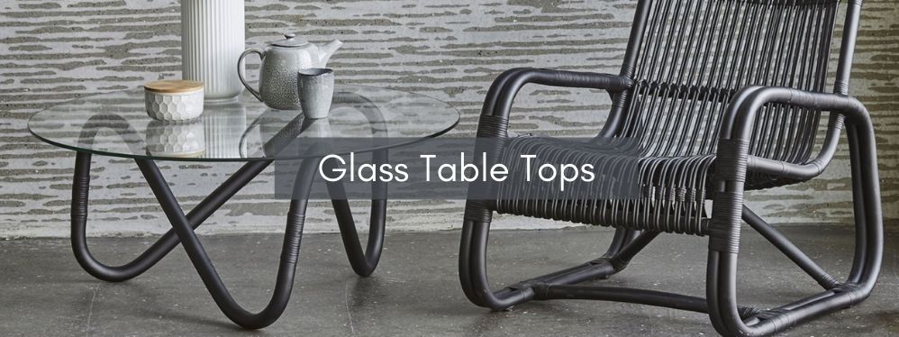 Cane Line Outdoor Furniture Glass Table Tops - Product care at Danish Design Co