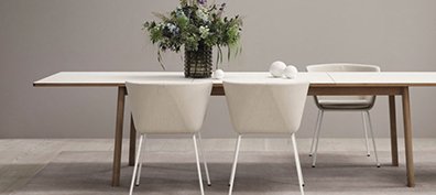 Ana table by Fredericia - Fredericia-Dining-Table-Ana-1-396x177
