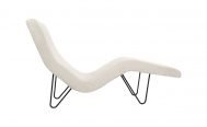 GUBI GMG White Chaise Longue - Danish Design Co Singapore
