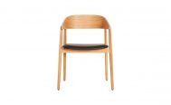 Andersen AC2 Dining Chair oak with brown cushion - Danish Design Co Singapore