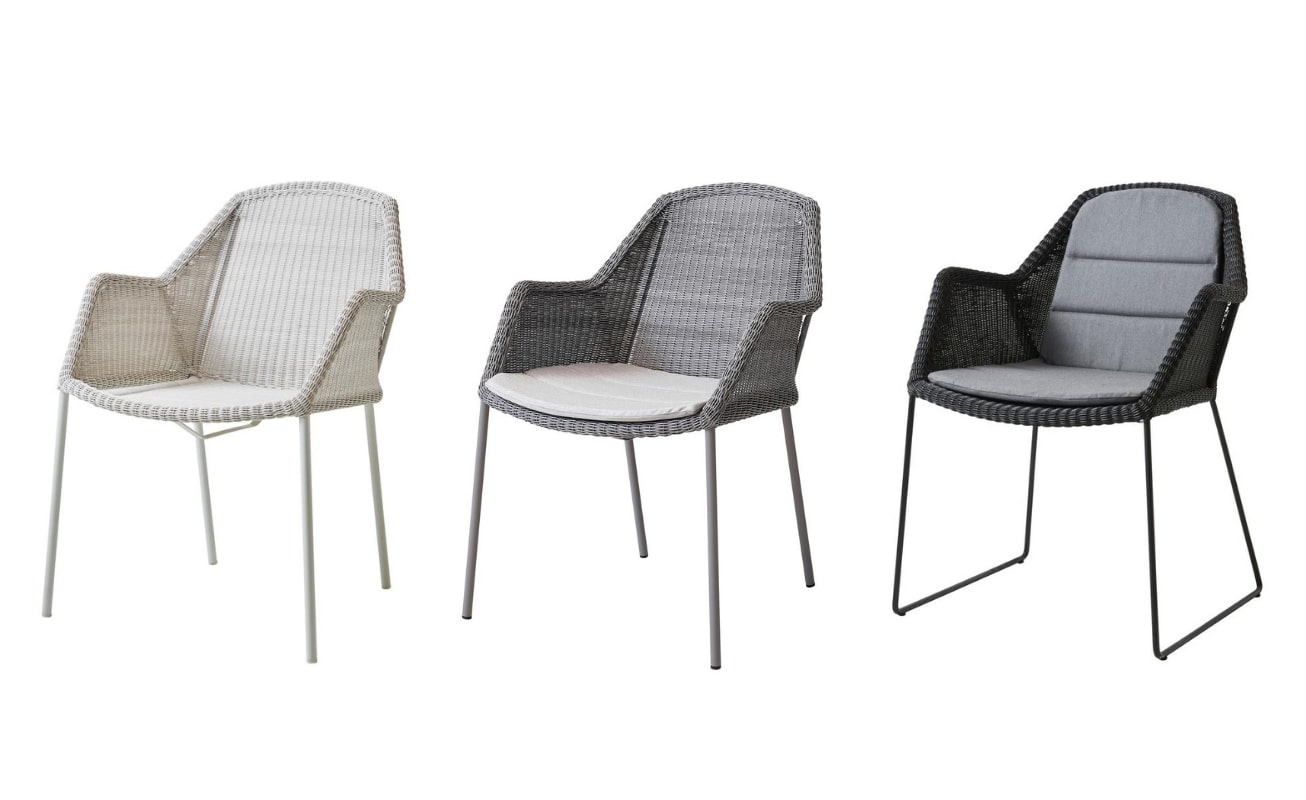 Cane-line 2 Seater Breeze Outdoor Dining Chair - Danish Design Co Singapore