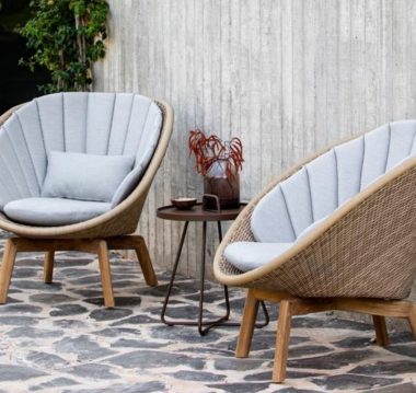 Cane-line Peacock Outdoor Lounge Chair - Danish Design Co Singapore