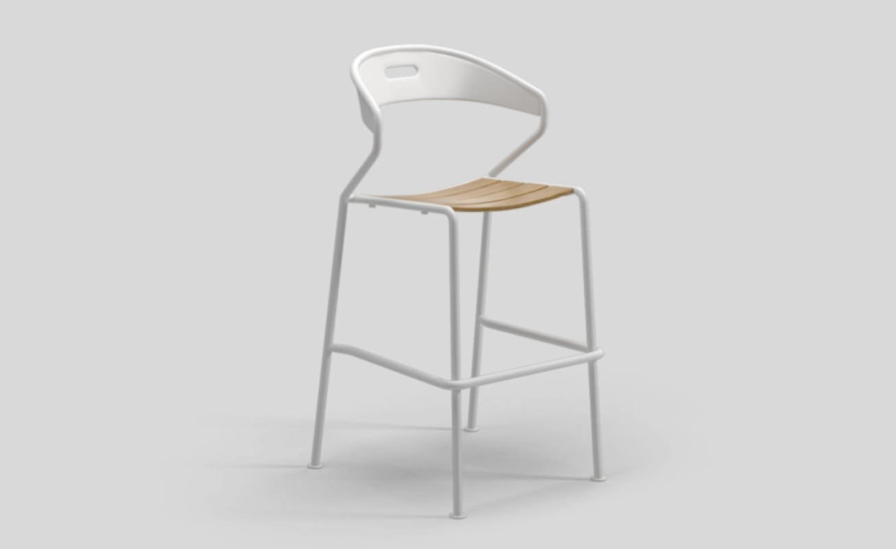 Curve Outdoor Barstool On Sale