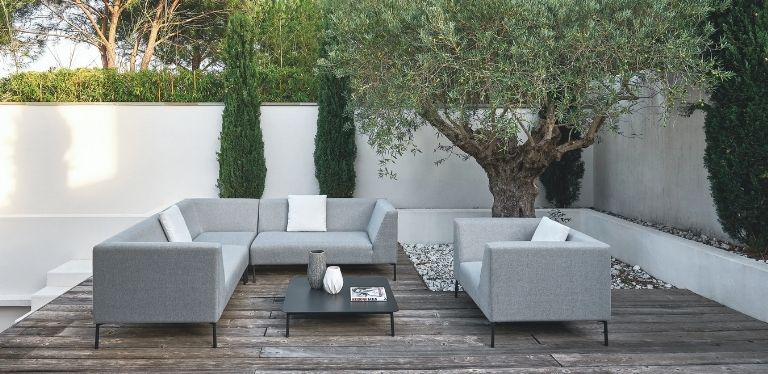 Diphano Coast Grey Designer Outdoor Sofa