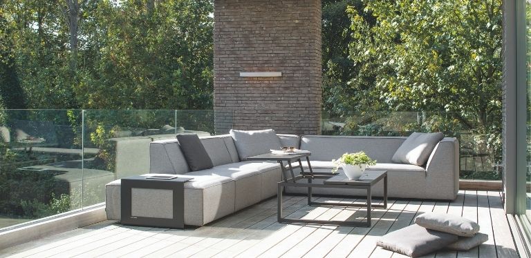 Diphano Davenport Grey Designer Outdoor Sofa