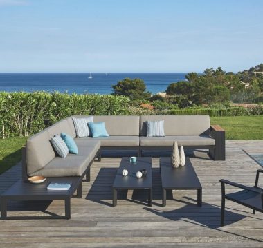 Diphano Landscape Teak Outdoor Modular Sofa - Danish Design Co Singapore