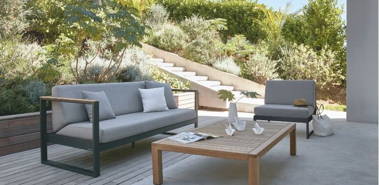Diphano Lanscape Grey Designer Outdoor Sofa