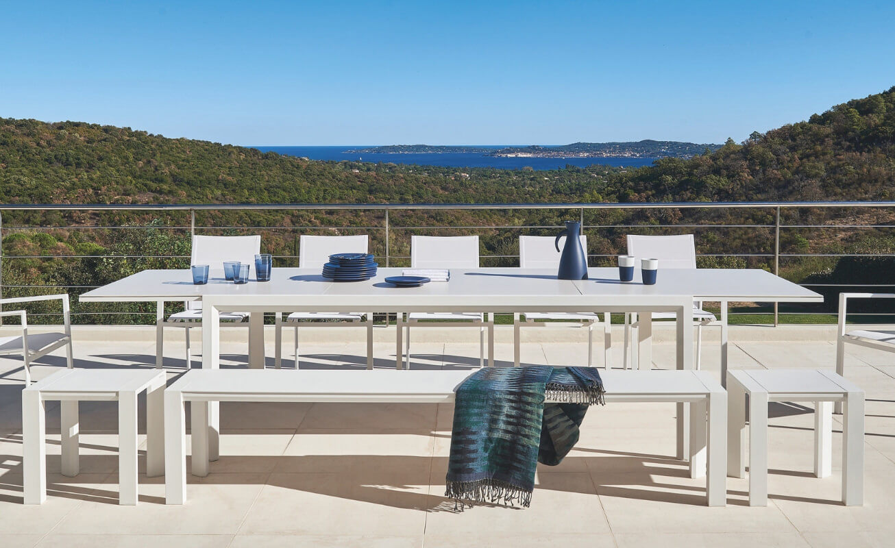 Diphano Selecta Outdoor Extendable Dining Table - Danish Design Co Singapore