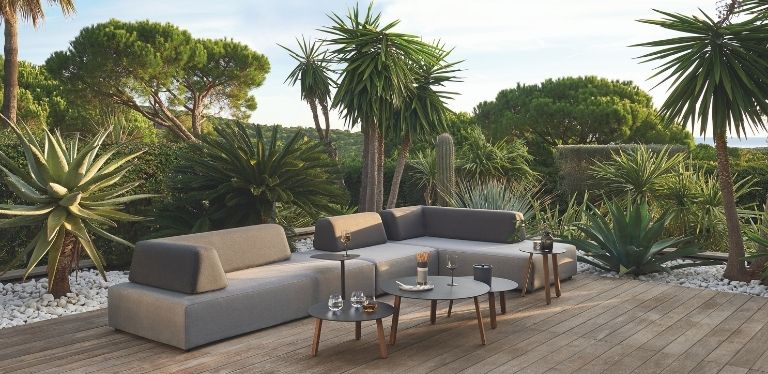 Diphano Sunset Grey Designer Outdoor Sofa