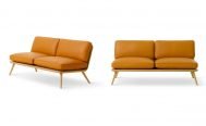 Fredericia 2 Seater Spine Lounge Suite Sofa - Danish Design Co Singapore