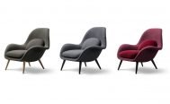 Fredericia Lounge Chair Swoon - Danish Design Co Singapore
