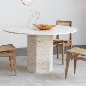 Gubi Epic Marble Dining Table - Danish Design Co Singapore