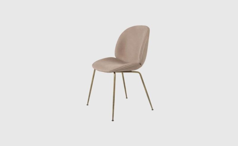 luxury metal dining chairs