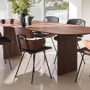 Naver Semi Dining Table - Danish Design Co Singapore