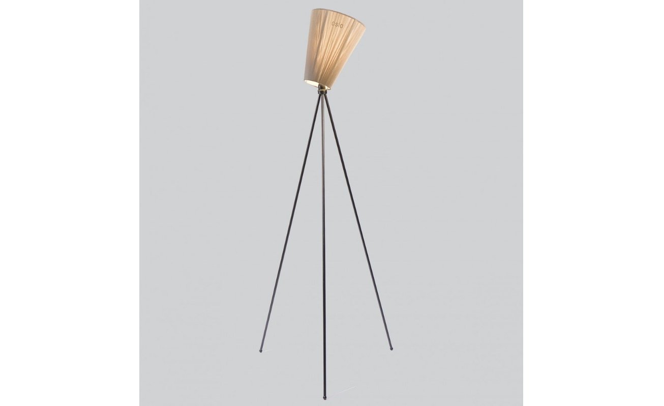 Northern Lighting Oslo Wood Floor Lamp - Danish Design Co Singapore