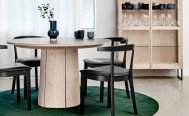 Skovby Round Extendable Dining Table - Danish Design Co Singapore