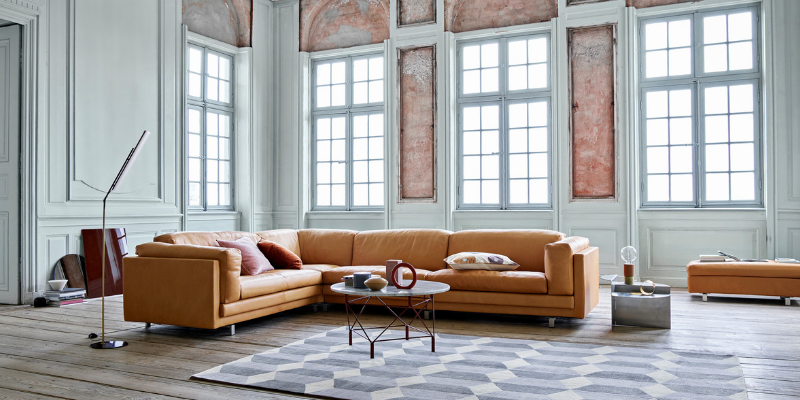 Leather sofa Eilersen