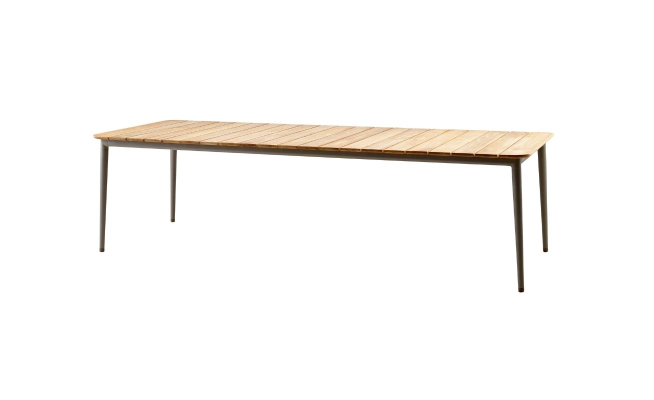 Core Outdoor Dining Table - Extended - Danish Design Co Singapore