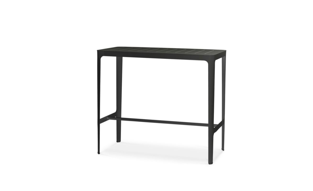 Cut Outdoor Bar Table - Black Aluminium - Danish Design Co Singapore