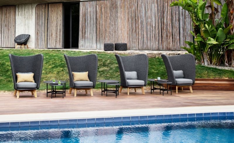 high outdoor lounge chairs