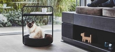 MiaCara Cat Side Table - Luxury Pet Furniture at Danish Design Co