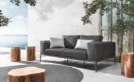 Grey Grid Outdoor Sofa - Danish Design Co Singapore