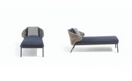Manutti Outdoor Chaise Lounge Danish Design Co Singapore