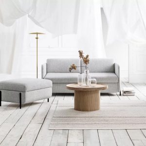 Bolia Pira Sofa Bed light grey fabric - Danish Design Co Singapore