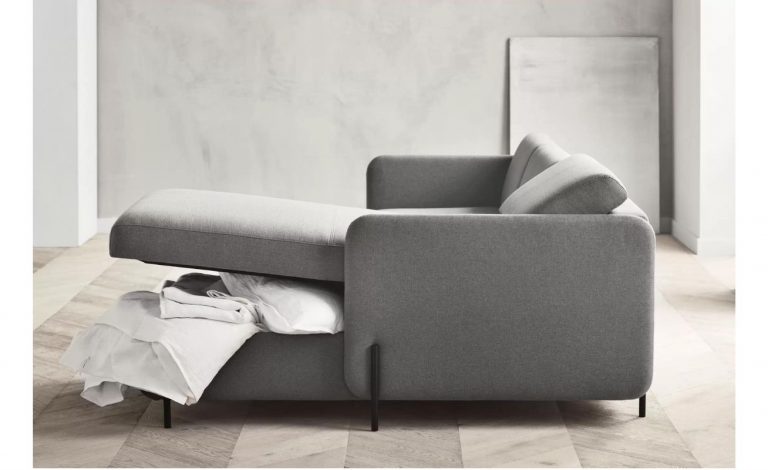 Bolia Pira Sofa Bed light grey fabric - Danish Design Co Singapore