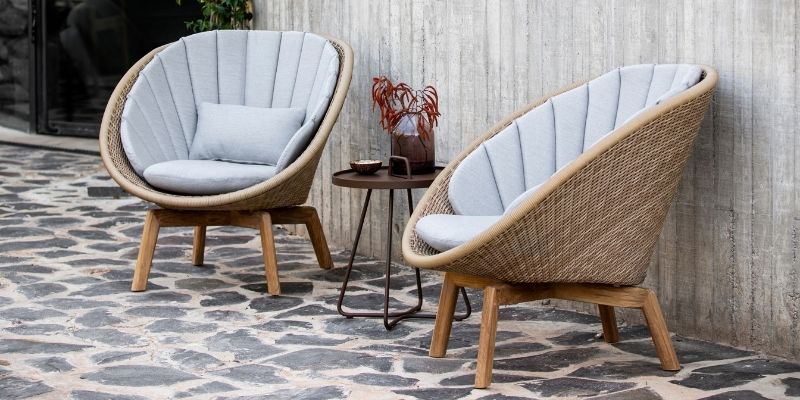 Peacock Outdoor Lounge Chair