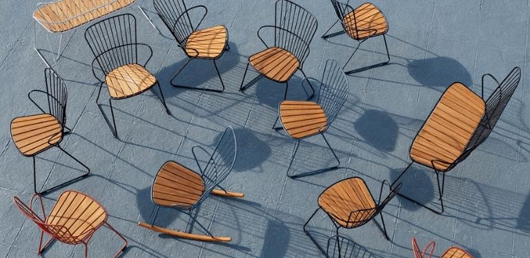 paon dining chair outdoor collection - danish design co singapore