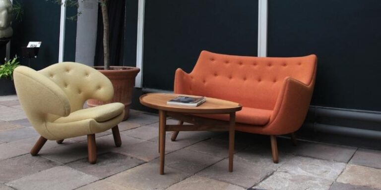 Poet Sofa and Pelican Chair Danish Design Co