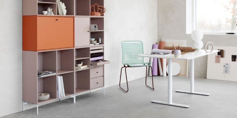 hi low adjustable desk montana - danish design co singapore