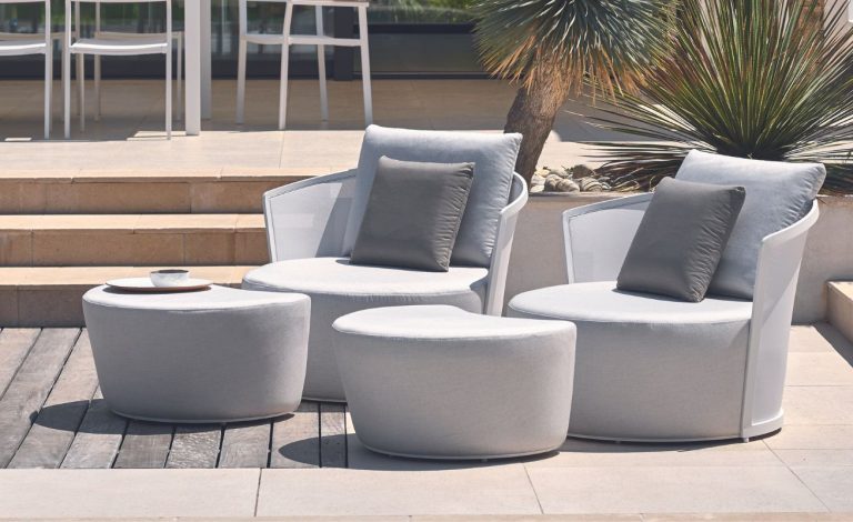 cielo outdoor lounge chair, diphano