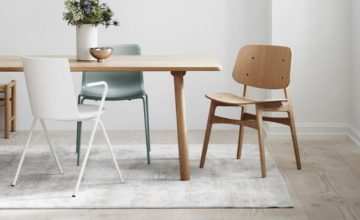 mismatch dining chair and table - danish design co singapore