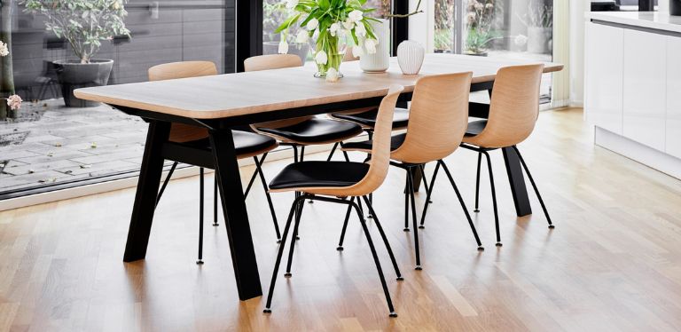 Chess extendable dining table by naver - danish design co singapore