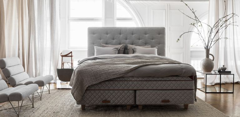 dux 8008 bed design by duxiana - danish design co singapore