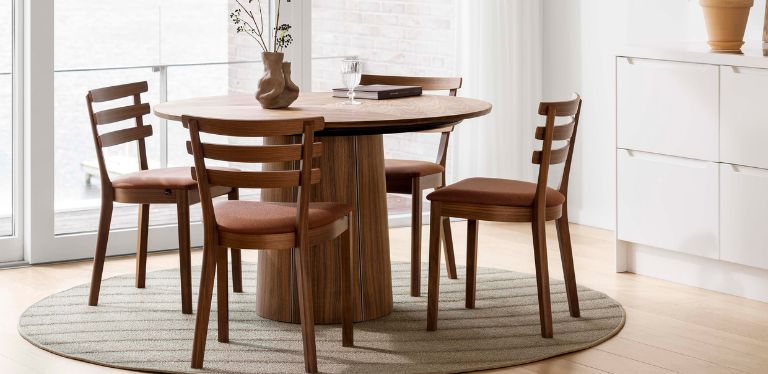 Skovby SM33 extending round table - danish design co singapore