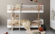 Oliver Furniture Wood Collection Classic Kids Low Bunk Bed