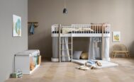 Oliver Furniture Wood Collection Classic Kids Low Loft Bed