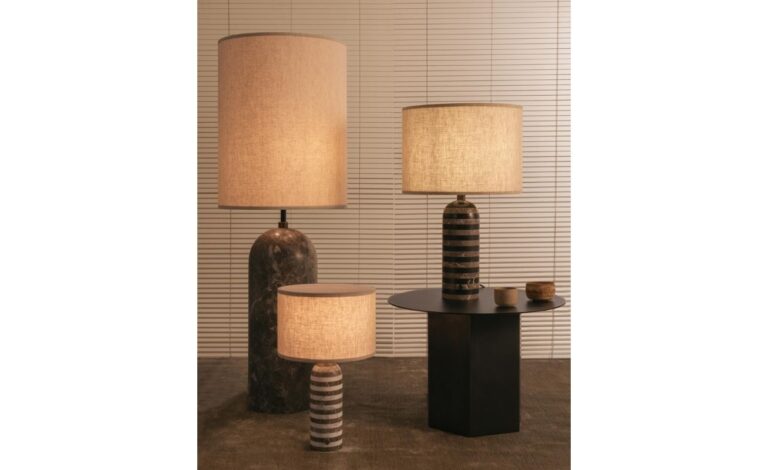 Gubi Gravity Table Lamp Upcycled-Marble Edition