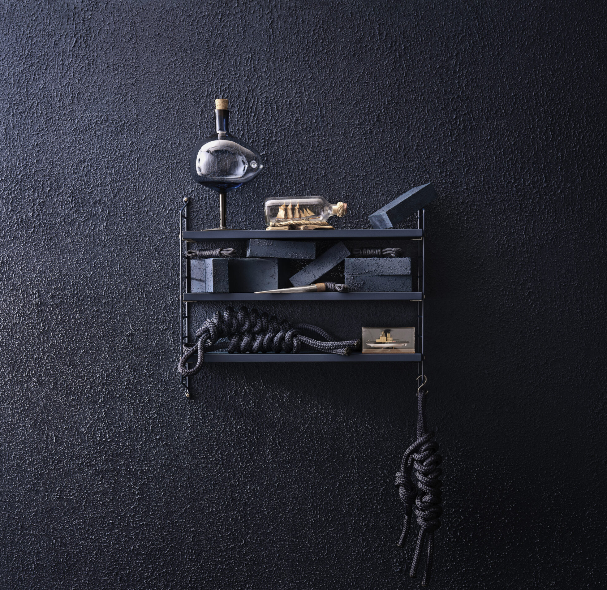 Nybroblå - pocket string system -danish design co