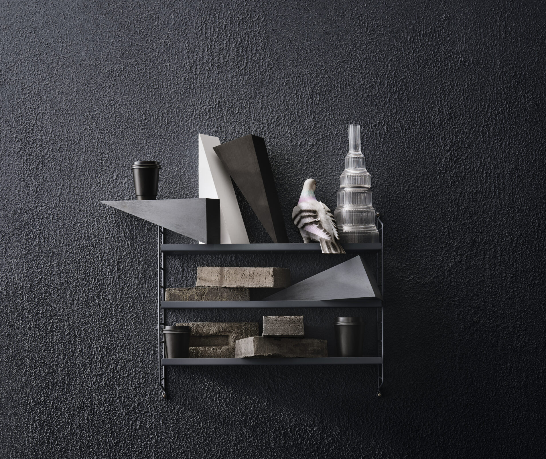Sergelgrå- pocket string system - danish design co