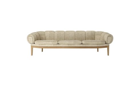 Gubi Croissant Sofa in Leather - Danish Design Co Singapore